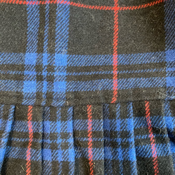 Abercrombie wool plaid mini skirt size 10 - Picture 4 of 4